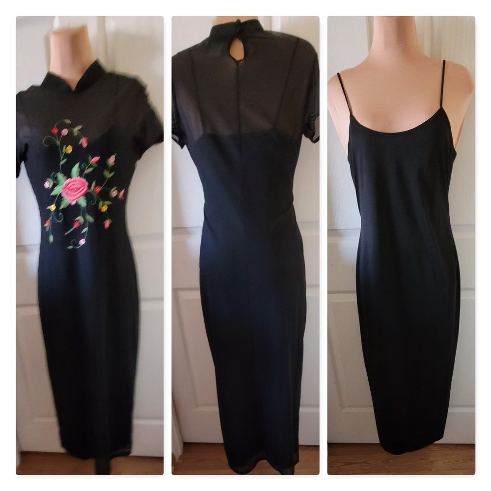 Hugo Buscati  embroidered dress